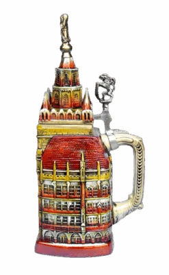 Munich Town Hall 3D Beer Stein 6 Munich Town Hall 3D Beer Stein -German Beer Steins Sales Store Munich Town Hall 3D Beer Stein K155 SM 72471.1395869247