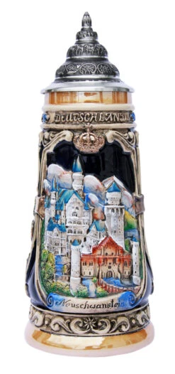 Neuschwanstein And Hohenschwangau Castle Beer Stein