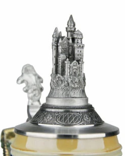Neuschwanstein And King Ludwig Castle 3D Beer Stein With Castle Lid -German Beer Steins Sales Store Neuschwanstein and King Ludwig Castle 3D Beer Stein with Castle Lid ZB19989910N Lid SM 78567.1541375902