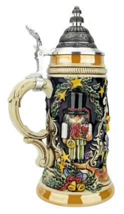 Nutcracker Suite Christmas Beer Stein -German Beer Steins Sales Store Nutcracker Suite Christmas Beer Stein ZB1532996 LS SM 42918.1694619022