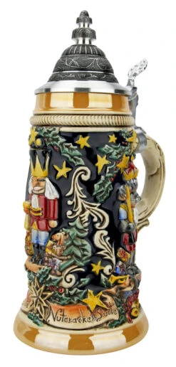 Nutcracker Suite Christmas Beer Stein -German Beer Steins Sales Store Nutcracker Suite Christmas Beer Stein ZB1532996 RA SM 72070.1694619004