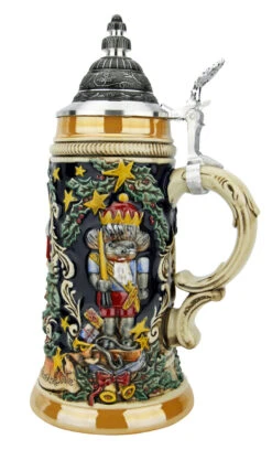 Nutcracker Suite Christmas Beer Stein -German Beer Steins Sales Store Nutcracker Suite Christmas Beer Stein ZB1532996 RS SM 14121.1694619030