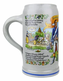 Official Munich Oktoberfest 2015 Wirtekrug Salt Glaze Beer Mug -German Beer Steins Sales Store Official Munich Oktoberfest 2015 Wirtekrug Salt Glaze Beer Mug LS SM 26669.1503611313