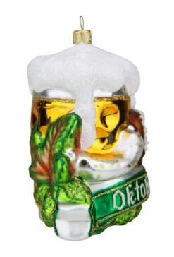 Oktoberfest Glass Christmas Ornament -German Beer Steins Sales Store Oktoberfest Glass Christmas Ornament PP0866 LS SM 94886.1541708589