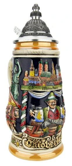Oktoberfest Munich Fest Beer Stein 10 Oktoberfest Munich Fest Beer Stein -German Beer Steins Sales Store Oktoberfest Munich Fest Beer Stein ZB1756996 LA SM 48172.1649974671