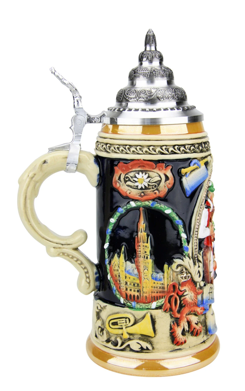 Oktoberfest Oompah Band Beer Stein | 0.4 Liter - Image 5