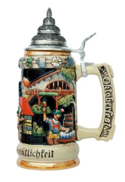 Oktoberfest Panorama Beer Stein