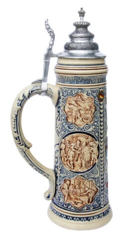 King Limitaet 2008 | Old Testament Handpainted Beer Stein -German Beer Steins Sales Store Old Testament Limitat 2013 Beer Stein K2038B LS SM 17667.1395936948