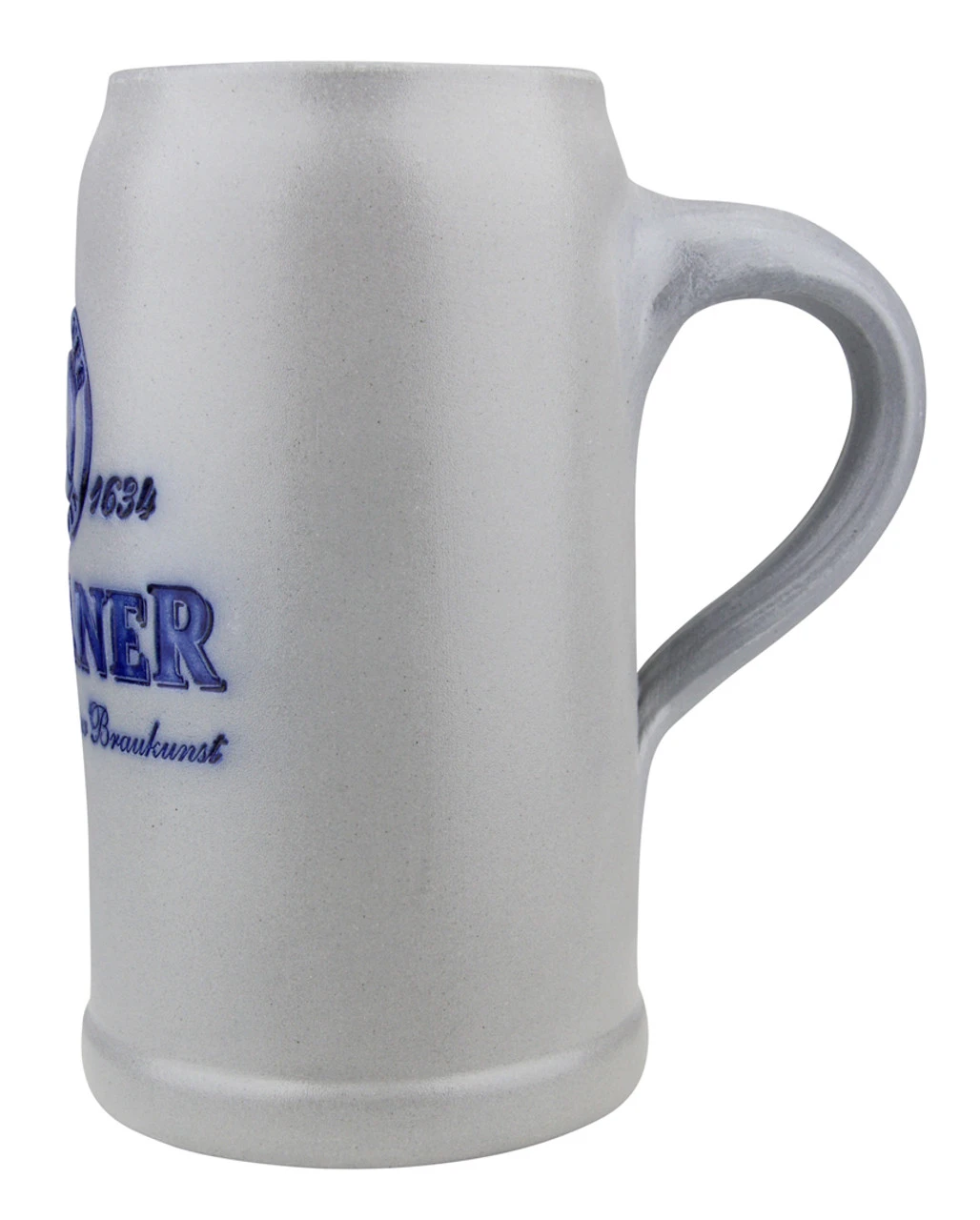 Paulaner Brewery 1 Liter Salt Glaze Stoneware Beer Mug - Image 4