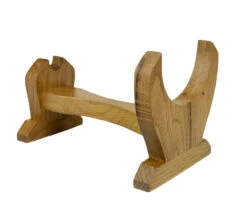 Marksman Hunter Pewter Drinking Horn With Wooden Stand -German Beer Steins Sales Store Pewter Drinking Horn with Wooden Stand Stand SM 63271.1541986216