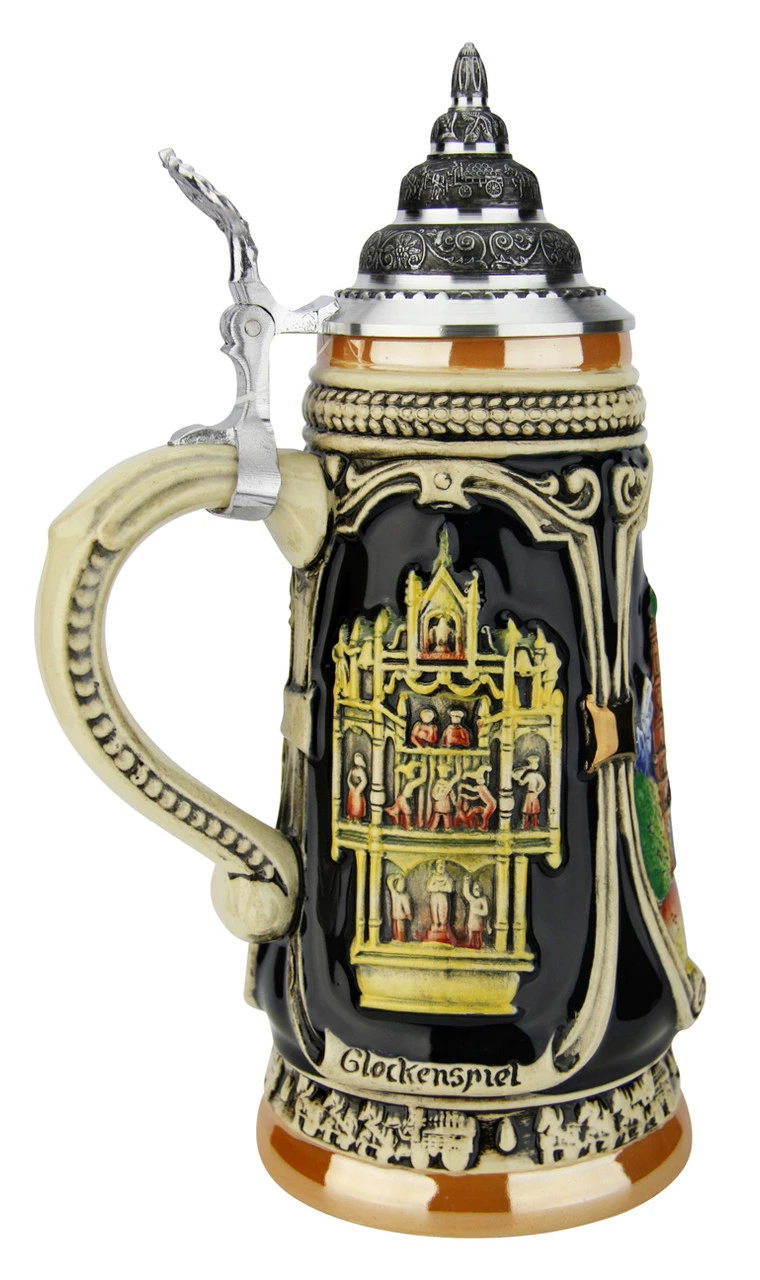 Portraits Of Munich Hand Painted Beer Stein 3 Portraits Of Munich Hand Painted Beer Stein - Image 3
