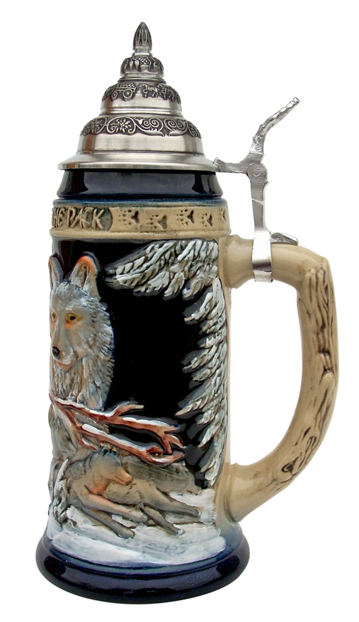 Power Of The Pack Wolf Beer Stein 3 Power Of The Pack Wolf Beer Stein - Image 3