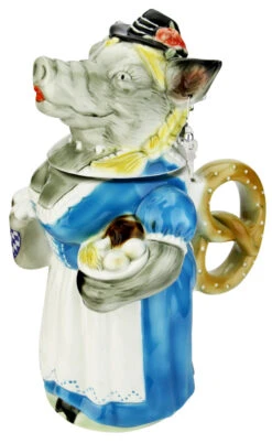 Rosie The Bavarian Boaress Beer Stein -German Beer Steins Sales Store Rosie the Bavarian Boaress Beer Stein K8004 RA SM 25578.1586095862