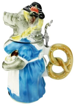 Rosie The Bavarian Boaress Beer Stein -German Beer Steins Sales Store Rosie the Bavarian Boaress Beer Stein K8004 RS SM 14839.1586095867