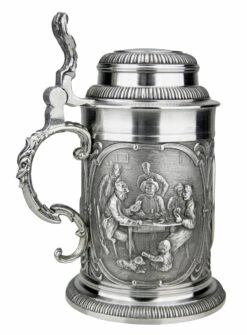 Rothenburg Pewter Beer Stein -German Beer Steins Sales Store Rothenburg Pewter Beer Stein AS10934 LS SM 91134.1511130884