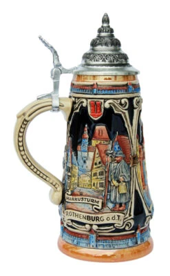 Rothenburg Ob Der Tauber Beer Stein -German Beer Steins Sales Store Rothenburg ob der Tauber Beer Stein K303R LS SM 54486.1401398959