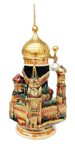 Moscow St. Basil's Cathedral 3D Beer Stein -German Beer Steins Sales Store Royal Russian 3D Beer Stein KT2000BG RS SM 05126.1401399077