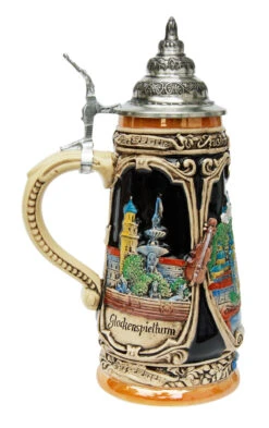 Salzburg Mozart Beer Stein 5 Salzburg Mozart Beer Stein -German Beer Steins Sales Store Salzburg Mozart Beer Stein K323S LS SM 07504.1416845126