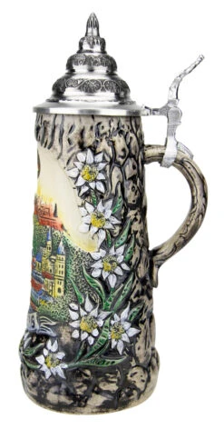 Salzburg Rock Grotto Beer Stein -German Beer Steins Sales Store Salzburg Rock Grotto Beer Stein K330S RS SM 86233.1523739605