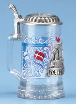 German Beer Steins Sales Store 5 Scandinavia Glass Beer Stein