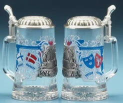 German Beer Steins Sales Store -German Beer Steins Sales Store Scandinavia Glass Beer Stein 5968 lg2 96811.1300649098