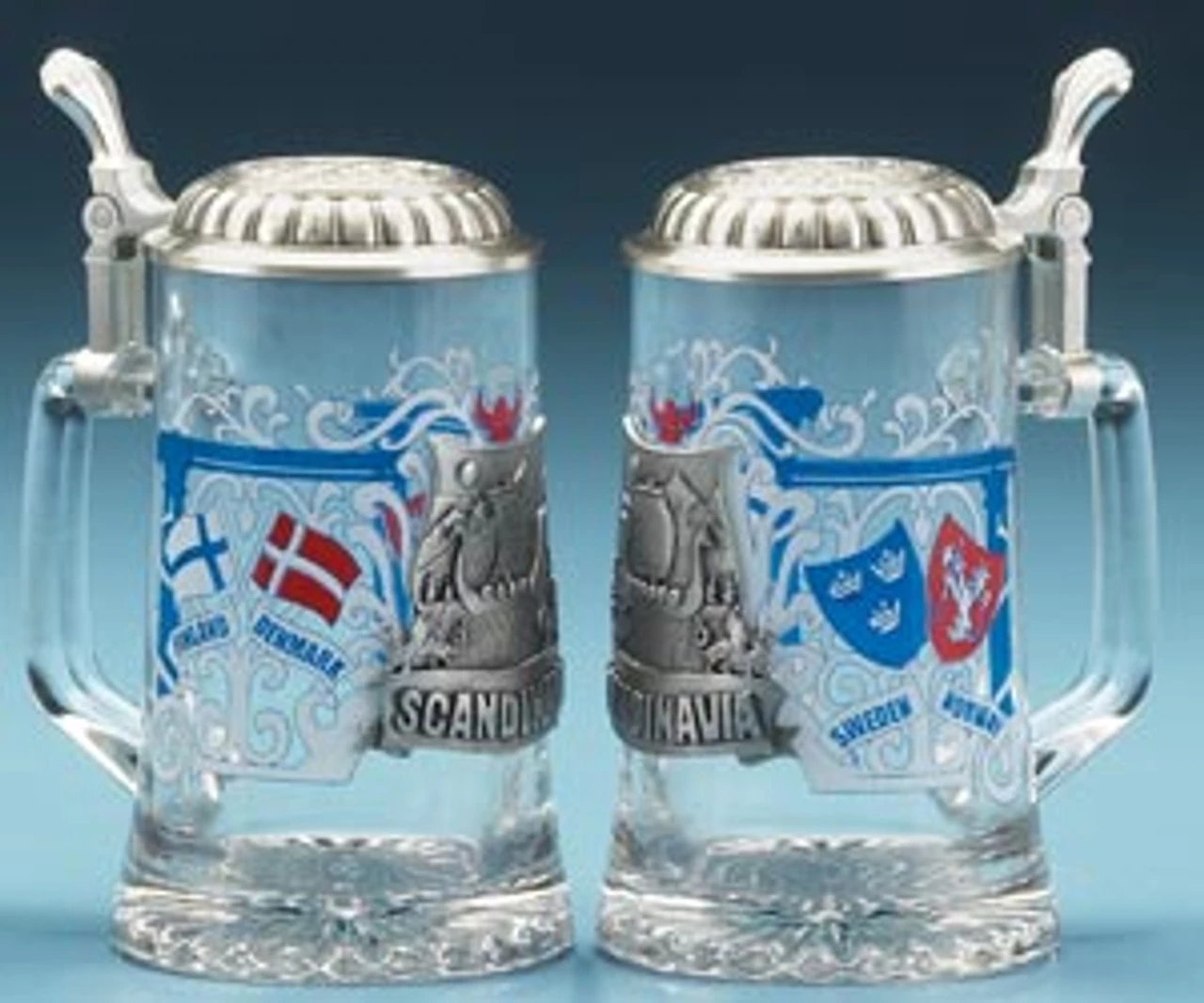 Scandinavia Glass Beer Stein 2 Scandinavia Glass Beer Stein - Image 2