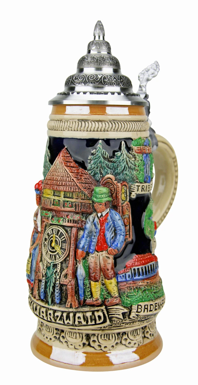 Schwarzwald Cuckoo Clock Beer Stein 2 Schwarzwald Cuckoo Clock Beer Stein - Image 2