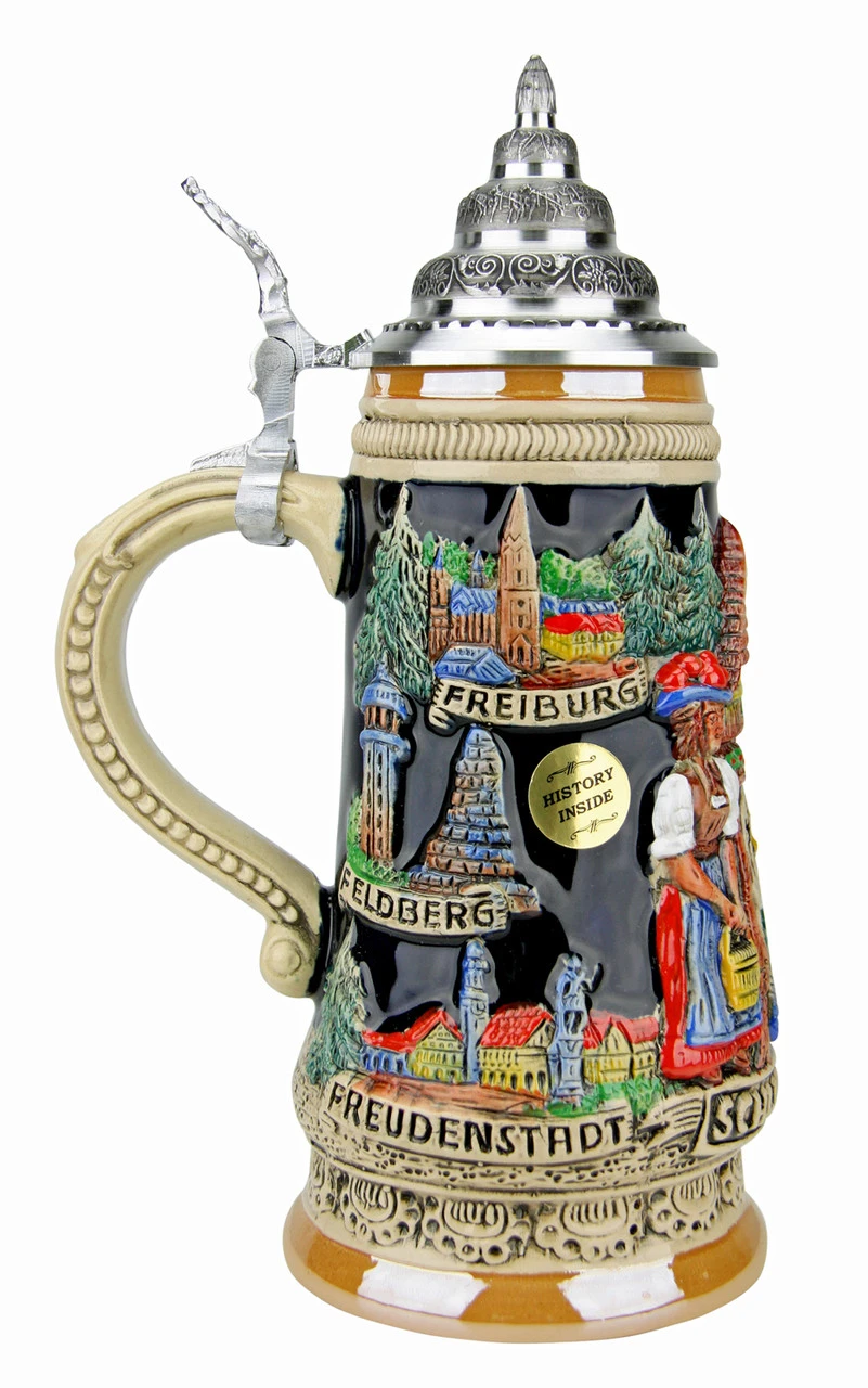 Schwarzwald Cuckoo Clock Beer Stein 4 Schwarzwald Cuckoo Clock Beer Stein - Image 4