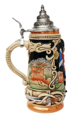 Scotland Beer Stein -German Beer Steins Sales Store Scotland Beer Stein K393SC LS SM 85766.1416845193