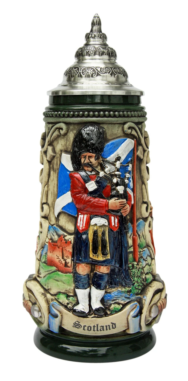 Scotland Beer Stein Rustic 1 Scotland Beer Stein Rustic