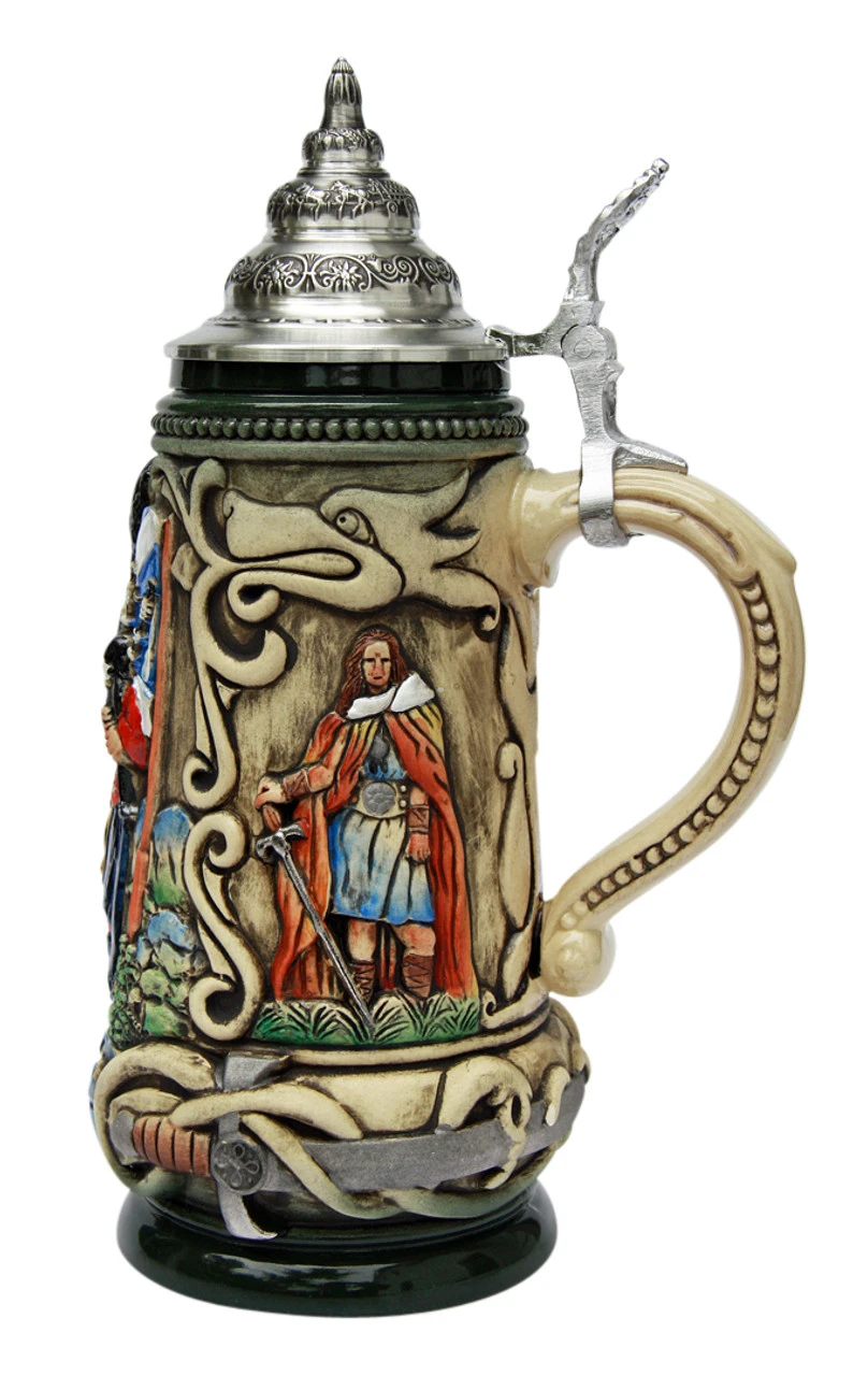 Scotland Beer Stein Rustic 2 Scotland Beer Stein Rustic - Image 2