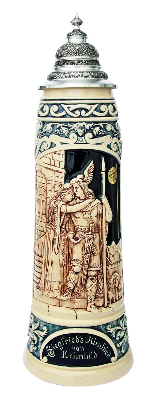 King Limitaet 2013 | Siegfrieds Farewell Antique Style Beer Stein 1 King Limitaet 2013 | Siegfrieds Farewell Antique Style Beer Stein