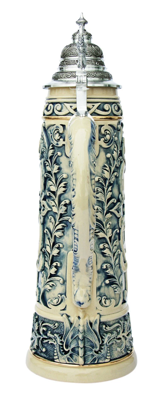 King Limitaet 2013 | Siegfrieds Farewell Handpainted Beer Stein 4 King Limitaet 2013 | Siegfrieds Farewell Handpainted Beer Stein - Image 4