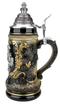 St. George The Dragon Slayer Beer Stein 5 St. George The Dragon Slayer Beer Stein -German Beer Steins Sales Store St. George the Dragon Slayer Beer Stein ZB1423606G RS SM 07824.1503620244
