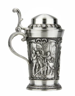 Summer Evening Schnapps Pewter Mini Stein | 1 Oz 7 Summer Evening Schnapps Pewter Mini Stein | 1 Oz -German Beer Steins Sales Store Summer Evening Schnapps Pewter Mini Stein AS12397 LS SM 30626.1650920770