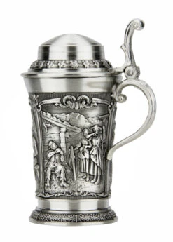 Summer Evening Schnapps Pewter Mini Stein | 1 Oz 6 Summer Evening Schnapps Pewter Mini Stein | 1 Oz -German Beer Steins Sales Store Summer Evening Schnapps Pewter Mini Stein AS12397 RS SM 71392.1650920767