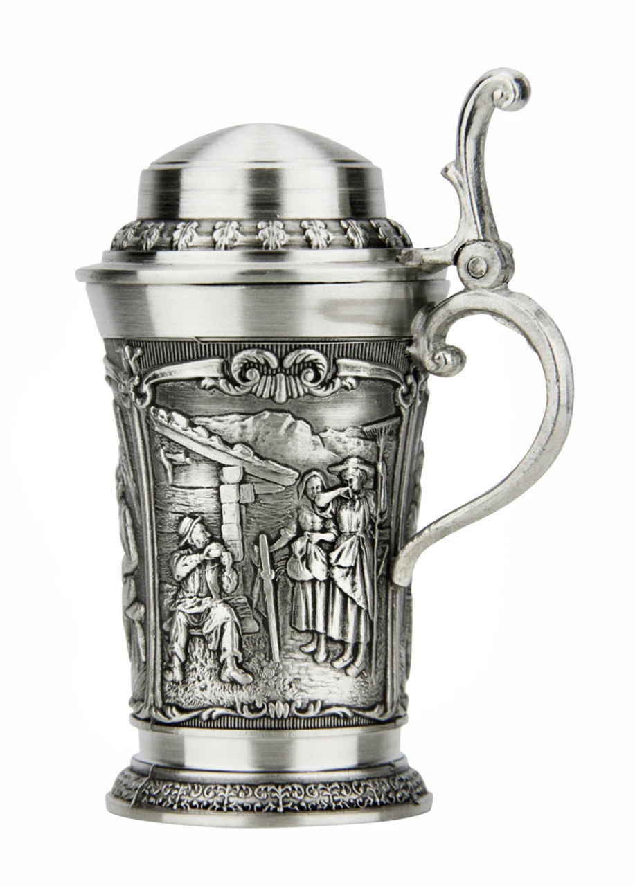Summer Evening Schnapps Pewter Mini Stein | 1 Oz 3 Summer Evening Schnapps Pewter Mini Stein | 1 Oz - Image 3