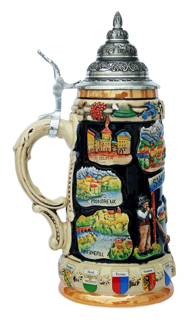 Switzerland Commemorative Beer Stein 2 Switzerland Commemorative Beer Stein - Image 2