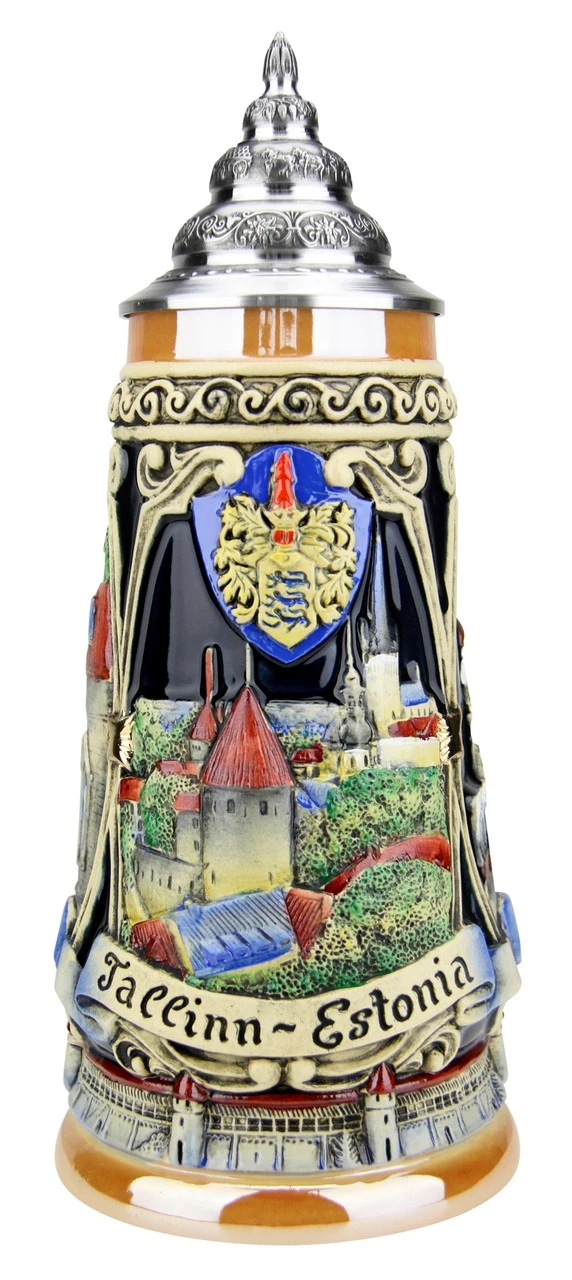 Tallinn Estonia Beer Stein 1 Tallinn Estonia Beer Stein