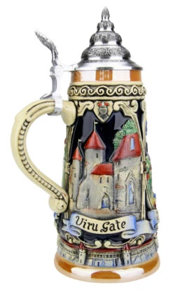 Tallinn Estonia Beer Stein 7 Tallinn Estonia Beer Stein -German Beer Steins Sales Store Tallinn Estonia Beer Stein K303T LS SM 78526.1555529201