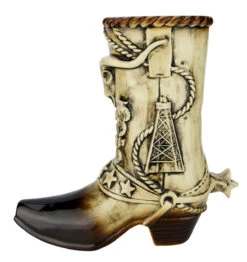 Texas Cowboy Beer Boot 1 Liter | Ceramic -German Beer Steins Sales Store Texas Beer Boot 1 Liter Ceramic KT600E LS SM 82120.1591137901