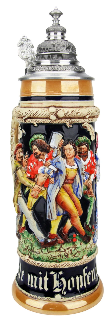 The Freeloader Traditional Style Beer Stein | 2 Liter 1 The Freeloader Traditional Style Beer Stein | 2 Liter