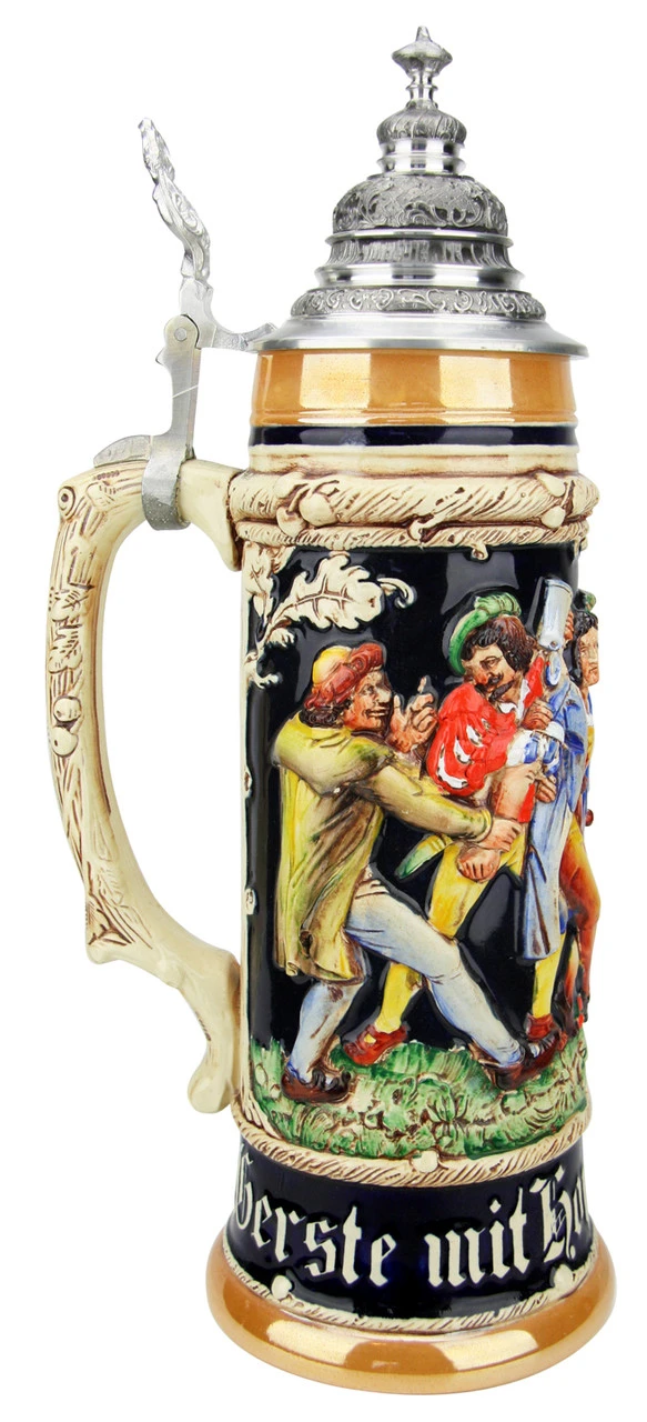 The Freeloader Traditional Style Beer Stein | 2 Liter 6 The Freeloader Traditional Style Beer Stein | 2 Liter - Image 6