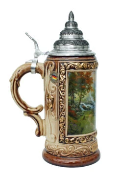 Thomas Kinkade Mountain Paradise Beer Stein -German Beer Steins Sales Store Thomas Kinkade Mountain Paradise Beer Stein K7703 LS SM 15579.1401732347