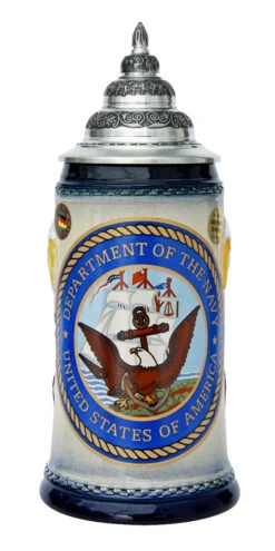 US Navy Beer Stein