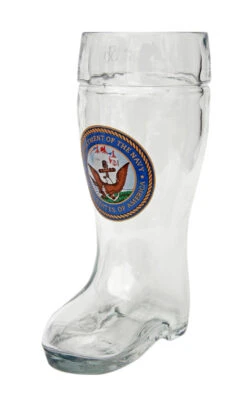 US Navy Glass Beer Boot 0.5 Liter 9 US Navy Glass Beer Boot 0.5 Liter -German Beer Steins Sales Store US Navy Glass Beer Boot 0.5 Liter Angle SM 02892.1515713537
