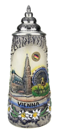 Vienna Rock Grotto Beer Stein -German Beer Steins Sales Store Vienna Rock Grotto Beer Stein K330V FNT SM 69104.1523740651