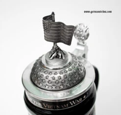 Vietnam Memorial Beer Stein -German Beer Steins Sales Store Vietnam Memorial Beer Stein MC6179 lid detail SM 11996.1306180098