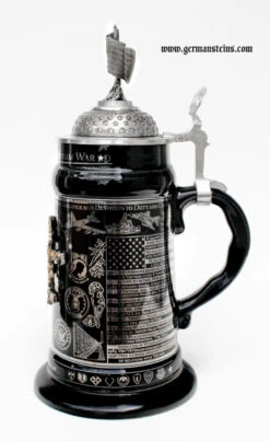 Vietnam Memorial Beer Stein -German Beer Steins Sales Store Vietnam Memorial Beer Stein MC6179 rs SM 17961.1306180106