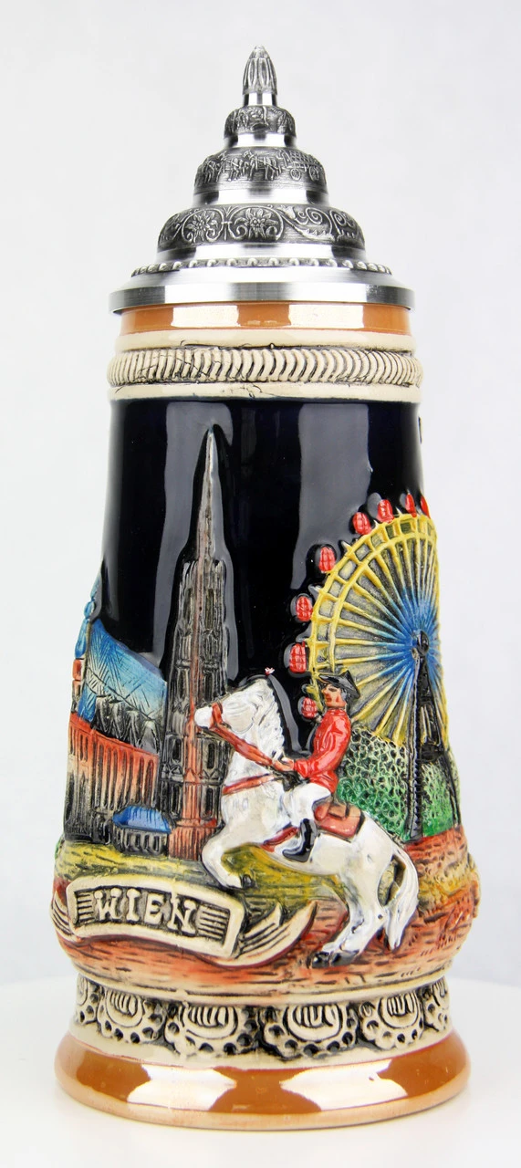 Wien Austria Beer Stein 1 Wien Austria Beer Stein